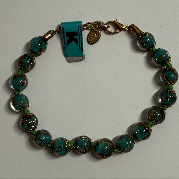 NWT Authentic Murano Glass Bracelet - Picture 7 of 8